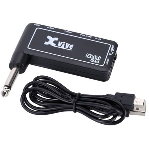Портативный гитарный усилитель для наушников Xvive GA-4 METAL